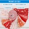 ThreadArt Jelly Roll Fabric Strips for Quilting, Crafting, and Sewing, 40 Precut Fabric Strips in Solids and Prints, Premium Cotton for Quilts, Crafts, Rugs, Blankets, Clothing and More
